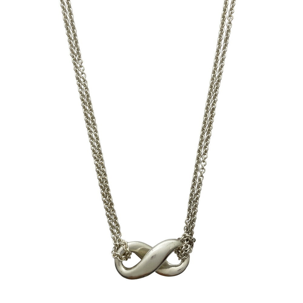 Tiffany Infinity Necklace Silver